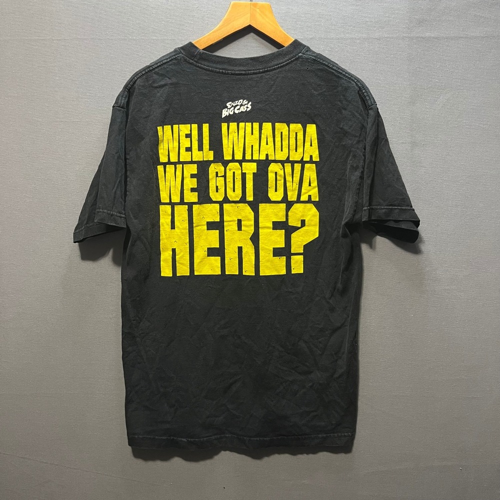 WWE Authentic Wear Enzo and Big Cass Cuppa Haters Black Graphic T-Shirt Mens M